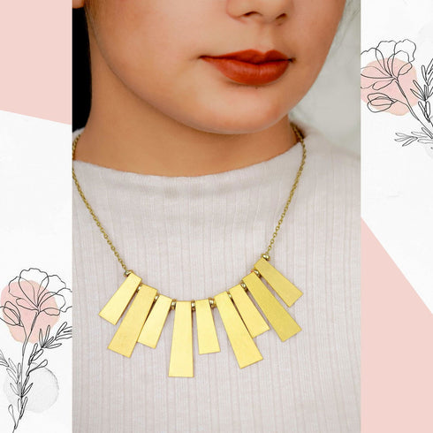 Gold Boho Necklace - The Earth Store - Fashion Accessories